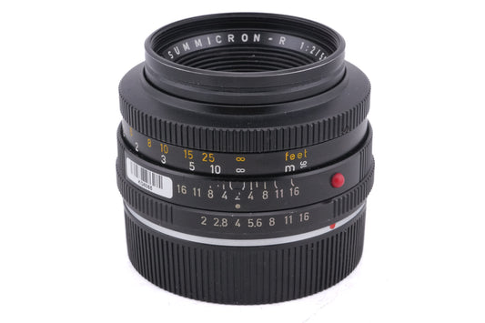 Leica 50mm f2 Summicron-R (Type I) (2-Cam) (11228)