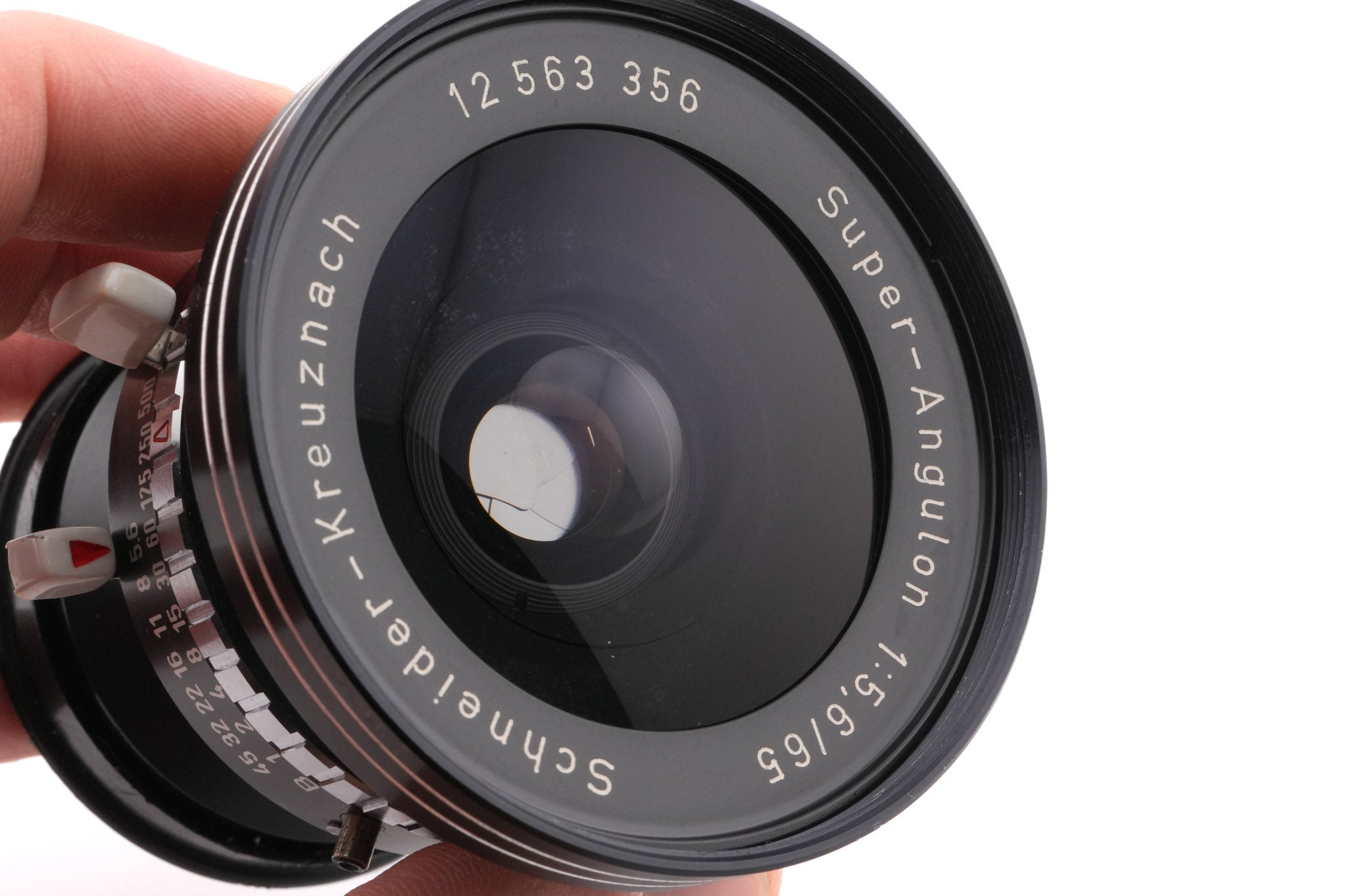 Schneider-Kreuznach 65mm f5.6 Super Angulon (Shutter) – Kamerastore