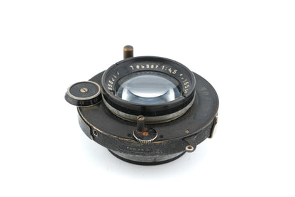 Carl Zeiss 16.5cm f4.5 Tessar Jena (Shutter)