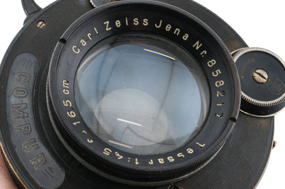 Carl Zeiss 16.5cm f4.5 Tessar Jena (Shutter)