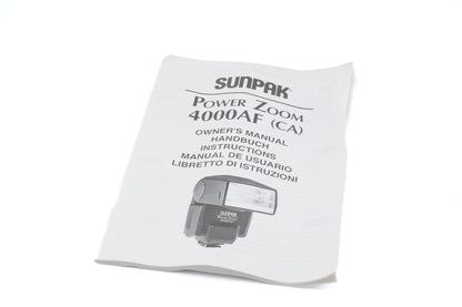 Sunpak PZ-4000AF TTL Flash