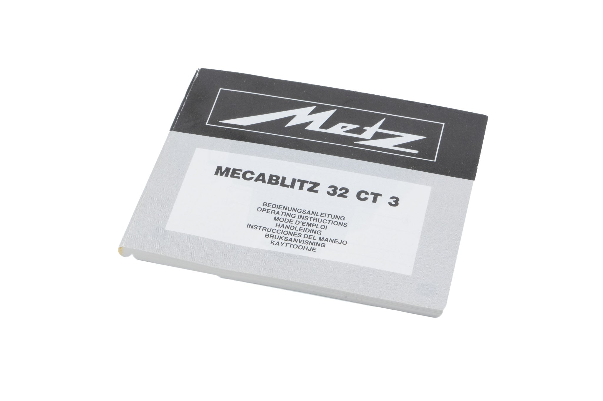 Metz Mecablitz 32 CT 3 Instructions