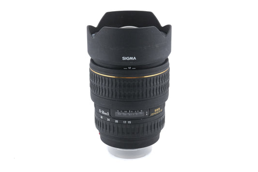 Sigma 15-30mm f3.5-4.5 EX DG IF Aspherical