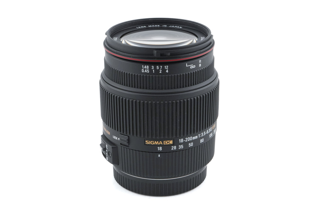 Sigma 18-200mm f3.5-6.3 DC OS HSM II