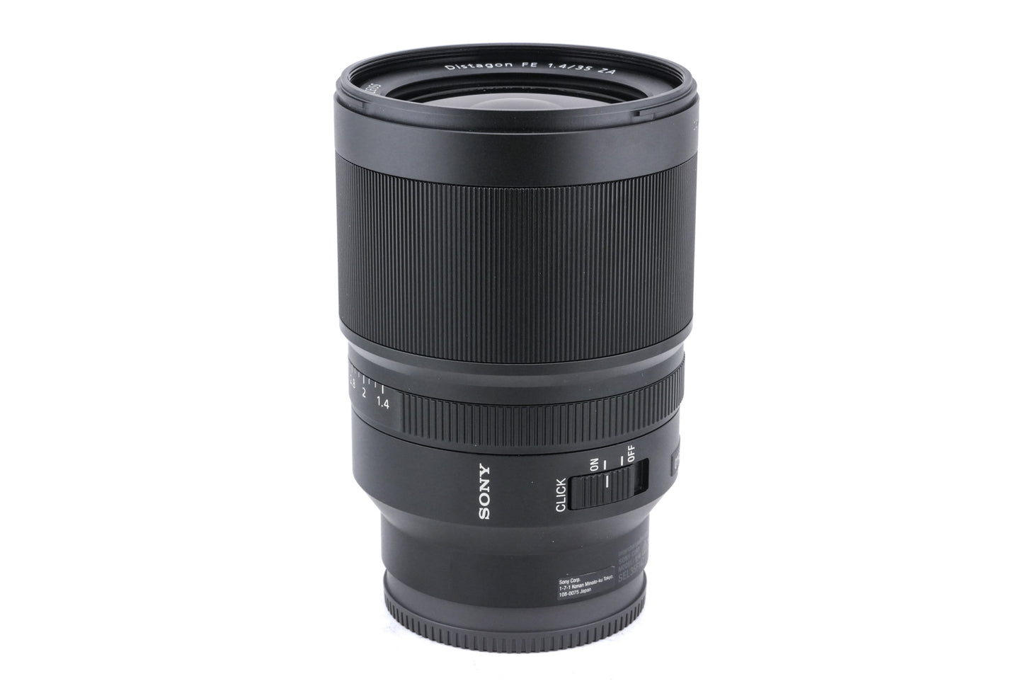 Sony 35mm f1.4 Distagon T* ZA (SEL3514Z)