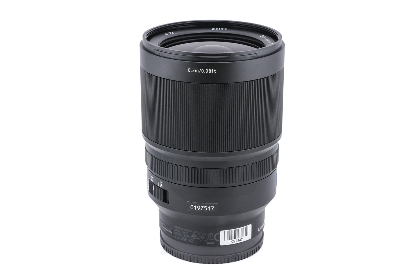 Sony 35mm f1.4 Distagon T* ZA (SEL3514Z)