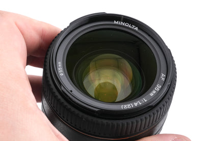 Minolta 35mm f1.4 F G RS