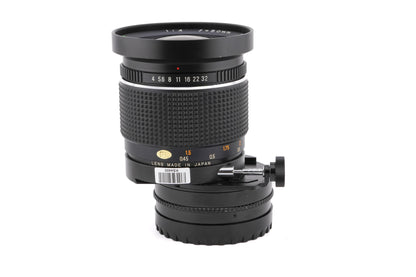 Mamiya 50mm f4 Sekor Shift C