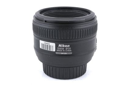 Nikon 50mm f1.4 AF-S Nikkor G