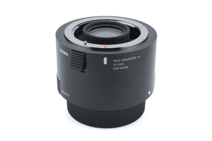 Sigma TC-2001 2x Teleconverter