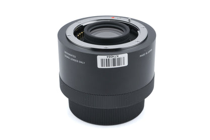 Sigma TC-2001 2x Teleconverter