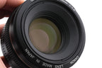 Canon 50mm f1.4 USM