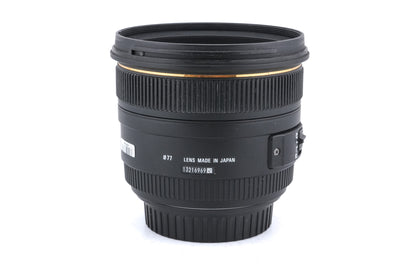 Sigma 50mm f1.4 EX DG HSM