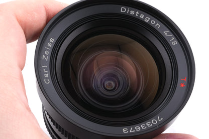 Carl Zeiss 18mm f4 Distagon T* (MM)