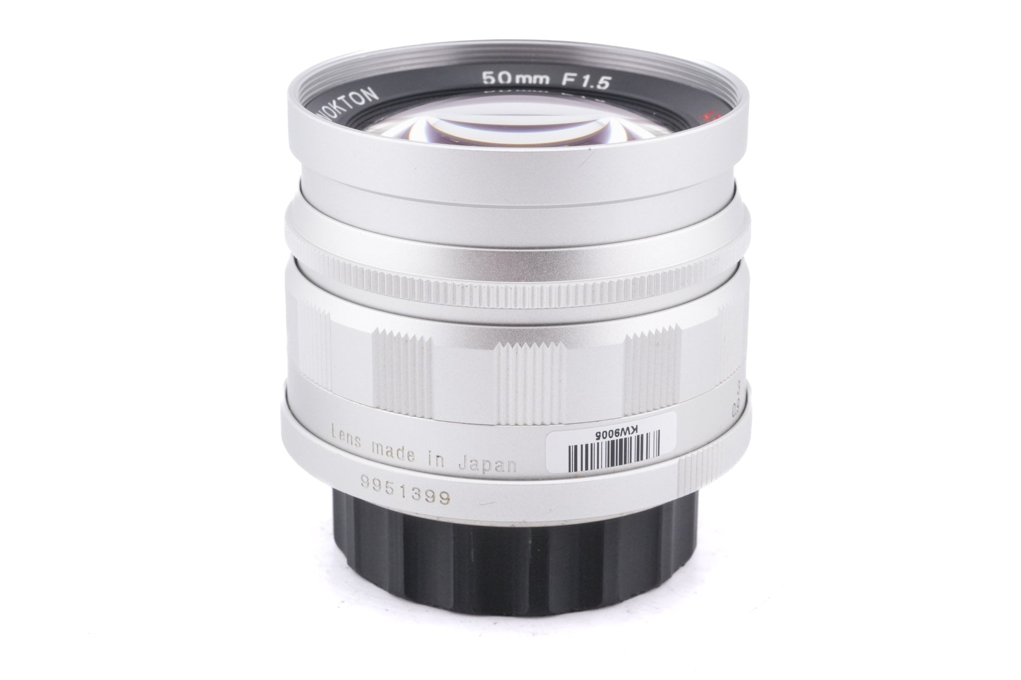 Voigtländer 50mm f1.5 Nokton Aspherical