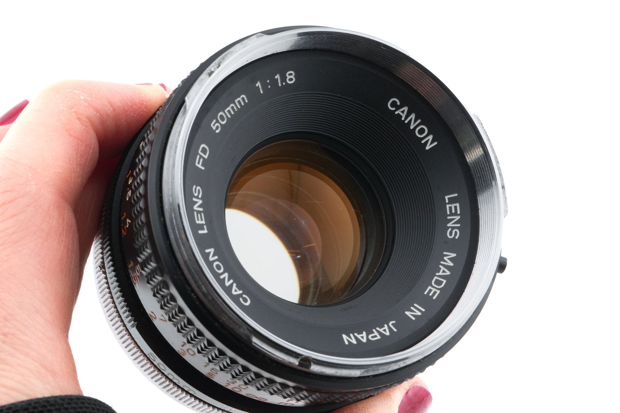 Canon 50mm f1.8 (Chrome Nose)