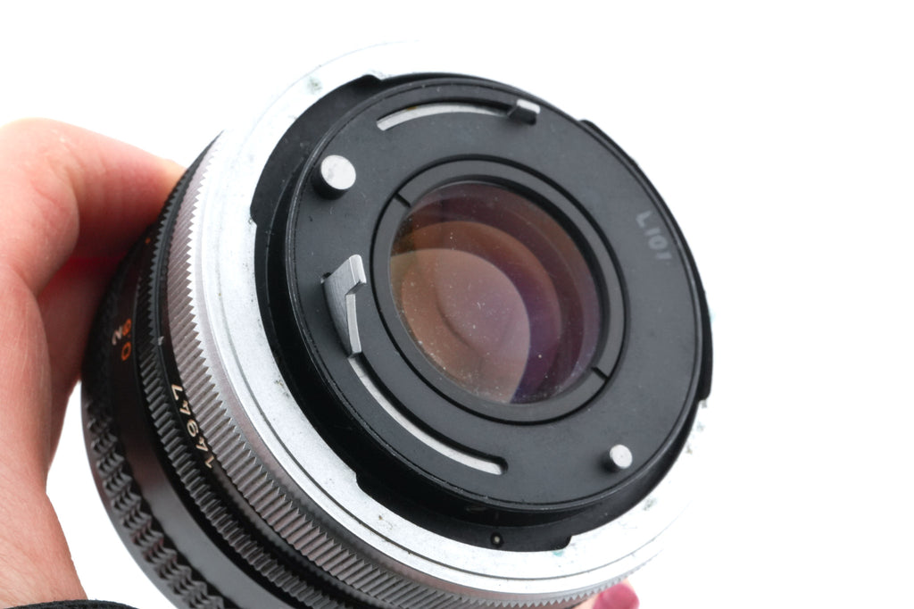 Canon 50mm f1.8 (Chrome Nose)