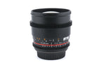 Samyang 85mm T1.5 AS IF UMC Cine