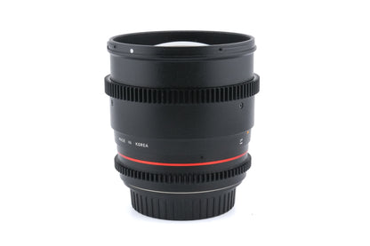 Samyang 85mm T1.5 AS IF UMC Cine