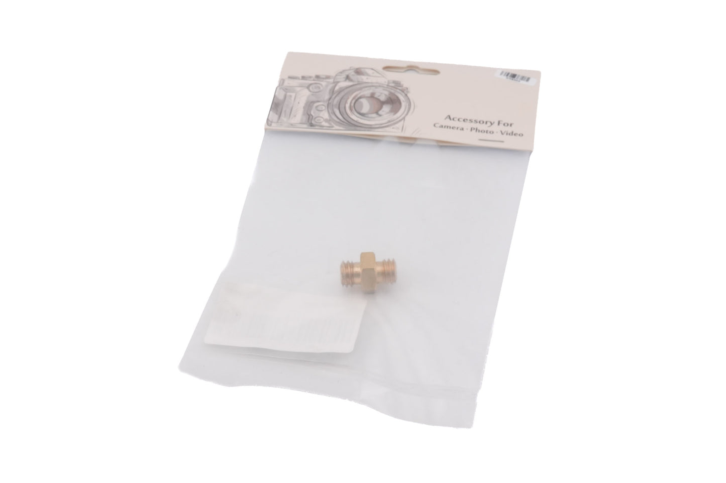 StudioKing 3/8" - 3/8" MC-1060A Male Spigot Adapter