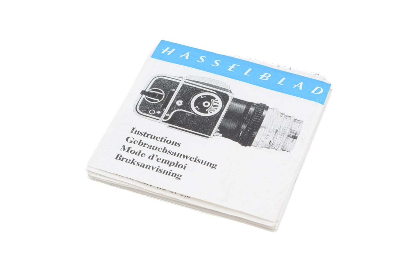 Hasselblad Extension Tubes M21 & M55 Instructions