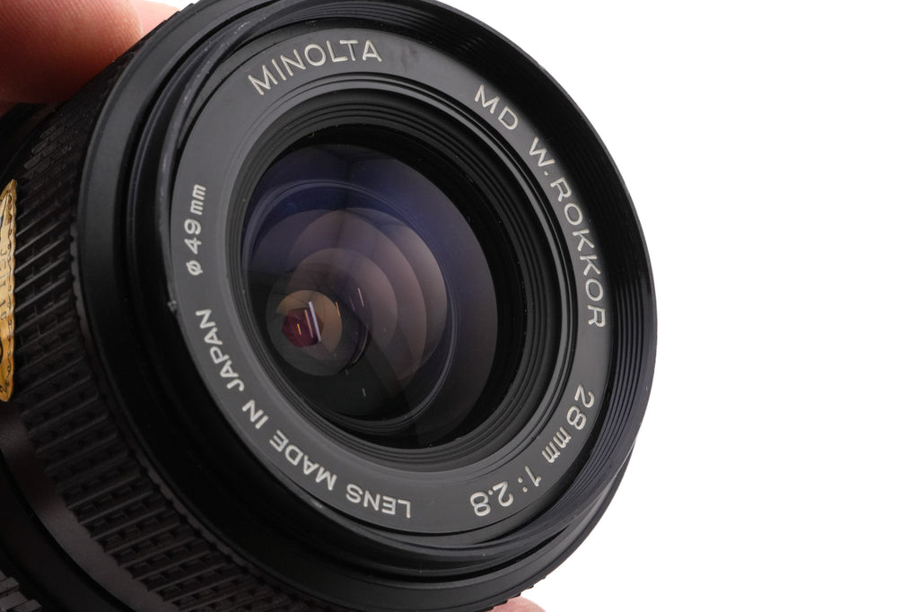 Minolta 28mm f2.8 MD W.Rokkor