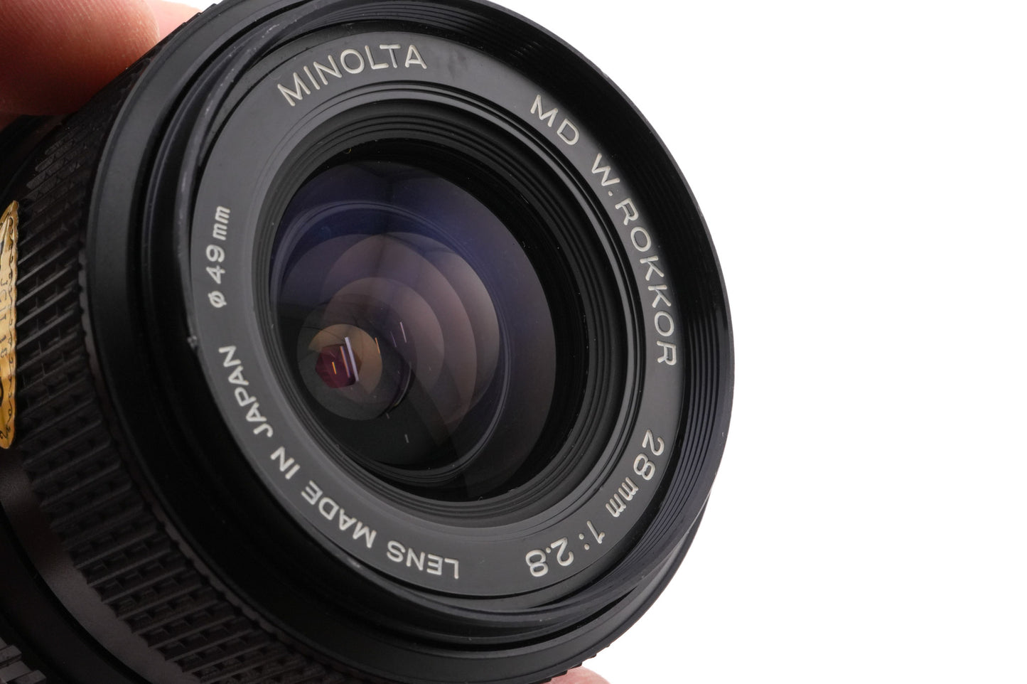 Minolta 28mm f2.8 MD W.Rokkor