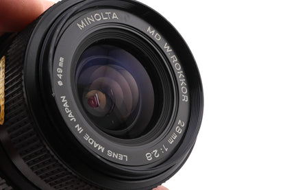 Minolta 28mm f2.8 MD W.Rokkor