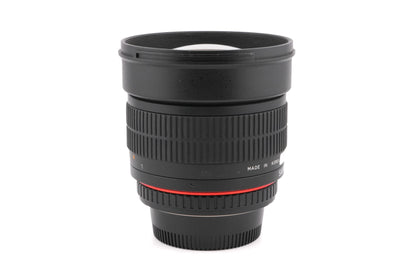 Samyang 85mm f1.4 AE AS IF UMC AI-S