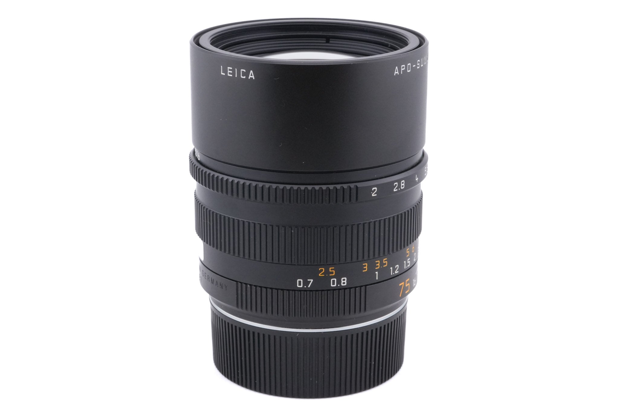 Leica 75mm f2 APO-Summicron-M ASPH. (Black, 11637) – Kamerastore