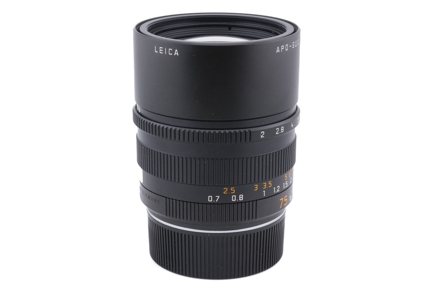 Leica 75mm f2 APO-Summicron-M ASPH. (Black, 11637)