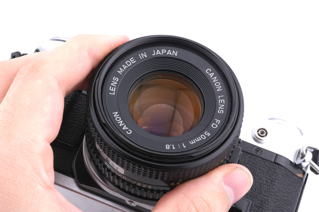 Canon AE-1 + 50mm f1.8 FDn