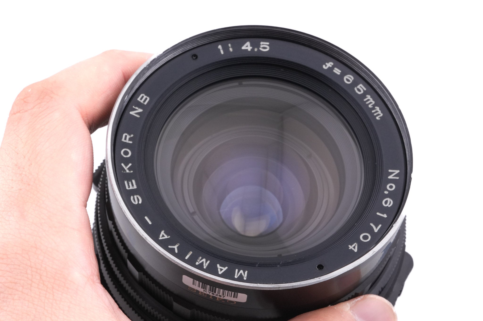 Mamiya 65mm f4.5 Sekor NB