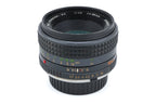 Minolta 50mm f1.7 MC Rokkor-PF