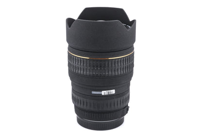 Sigma 15-30mm f3.5-4.5 EX DG IF Aspherical