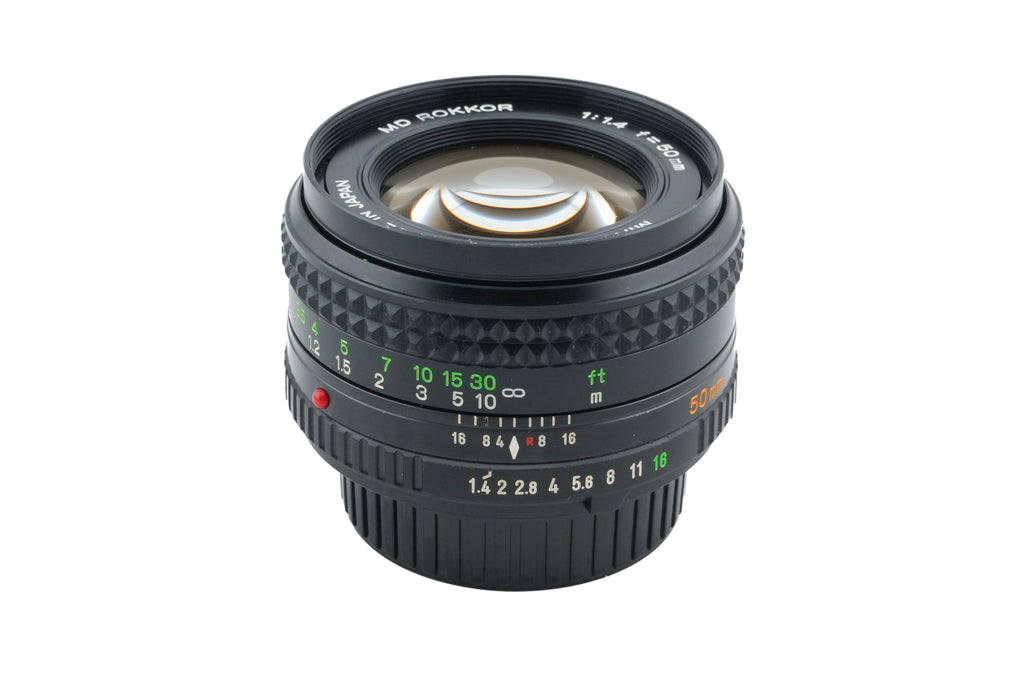 Minolta 50mm f1.4 MD Rokkor