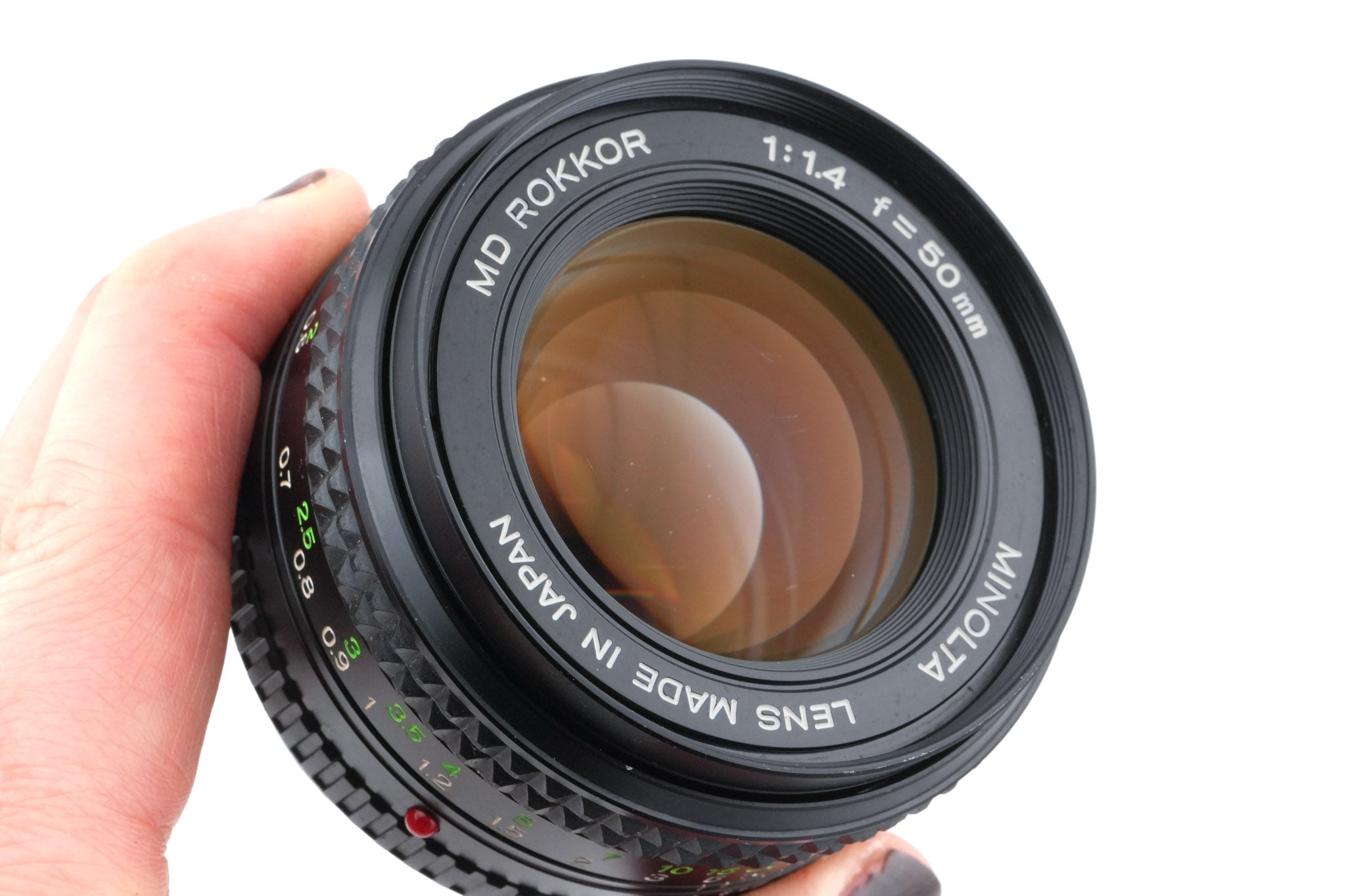 Minolta 50mm f1.4 MD Rokkor