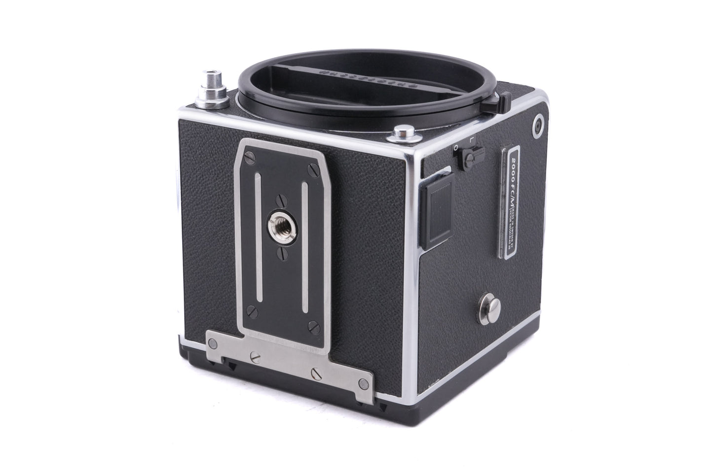 Hasselblad 2000FC/M (Silver, 10316) + Waist Level Finder (Old / Silver, 42021) + Acute Matte Focusing Screen (42165)