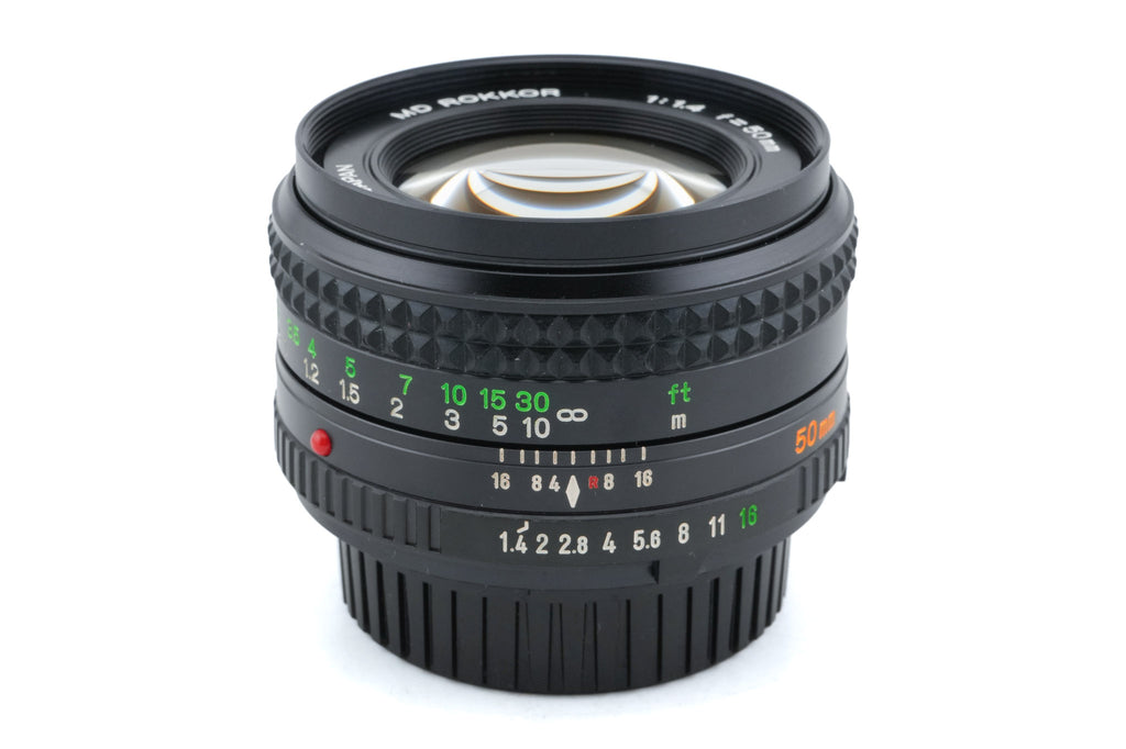 Minolta 50mm f1.4 MD Rokkor