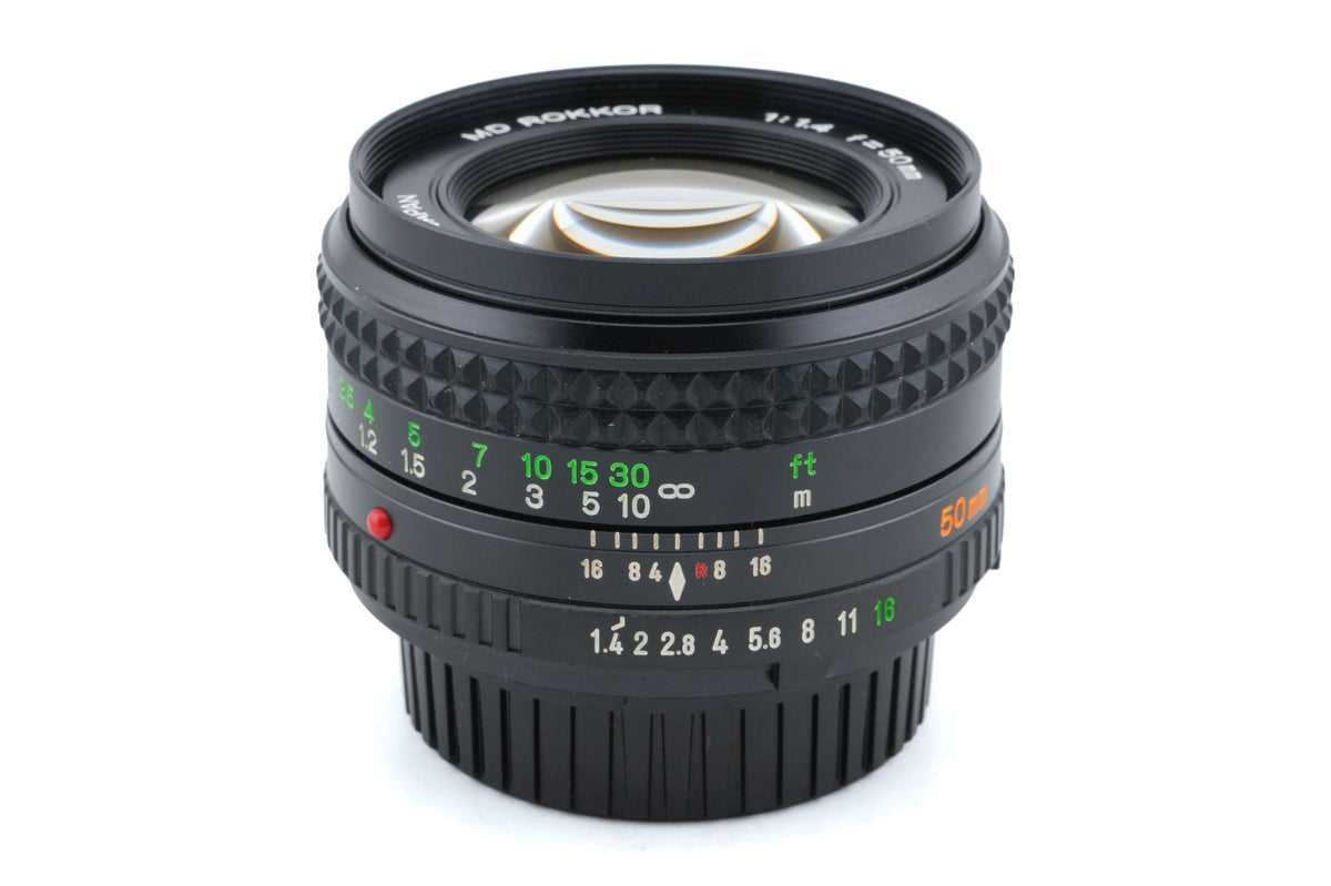 Minolta 50mm f1.4 MD Rokkor