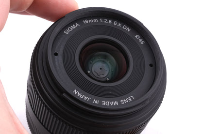 Sigma 19mm f2.8 EX DN