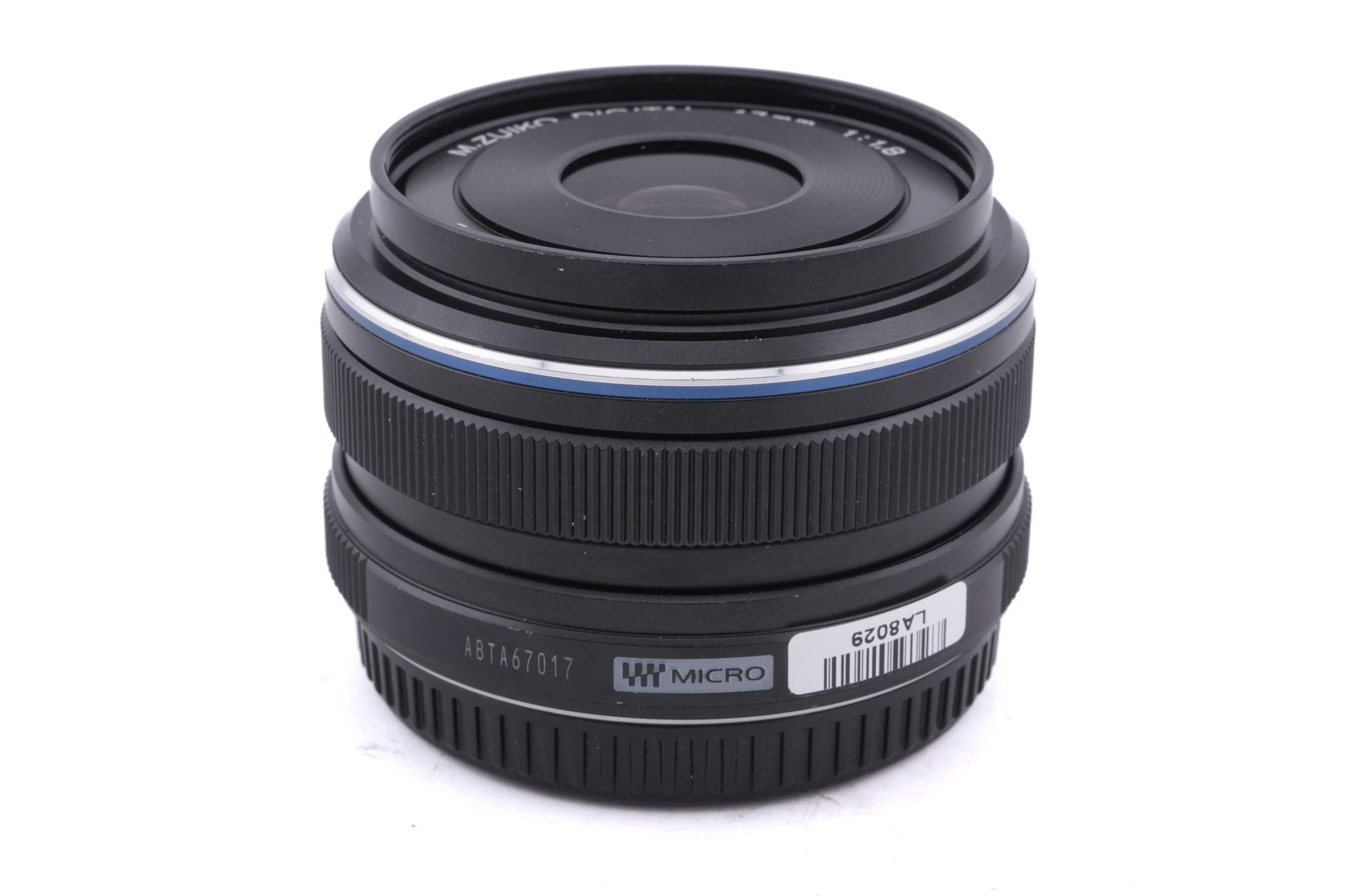 Olympus 17mm f1.8 M.Zuiko Digital MSC