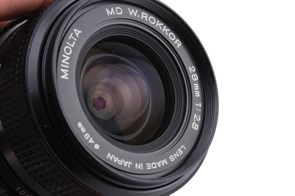 Minolta 28mm f2.8 MD W.Rokkor