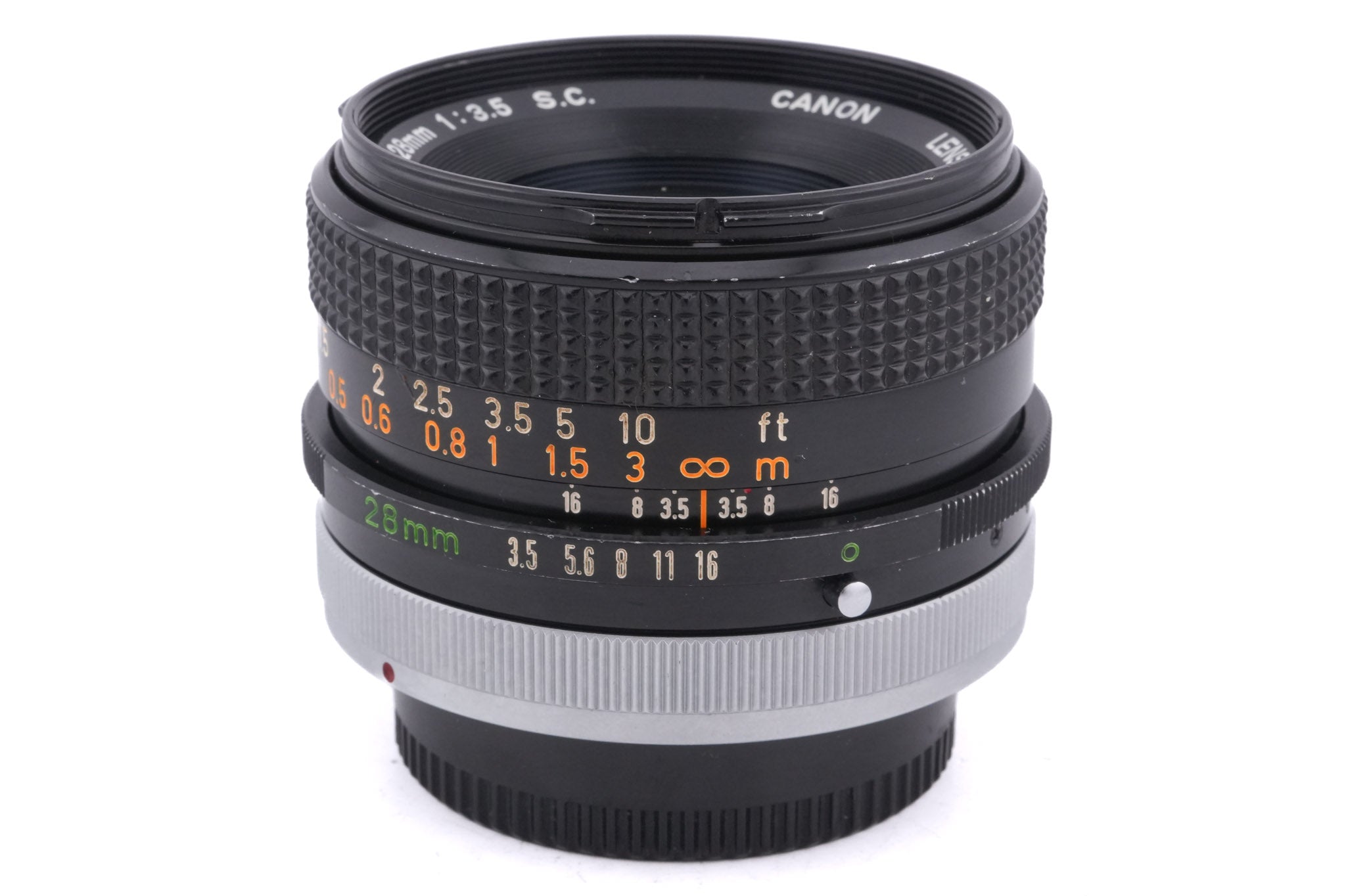 Canon 28mm f3.5 S.C.