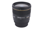 Sigma 85mm f1.4 EX DG HSM