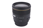 Sigma 85mm f1.4 EX DG HSM