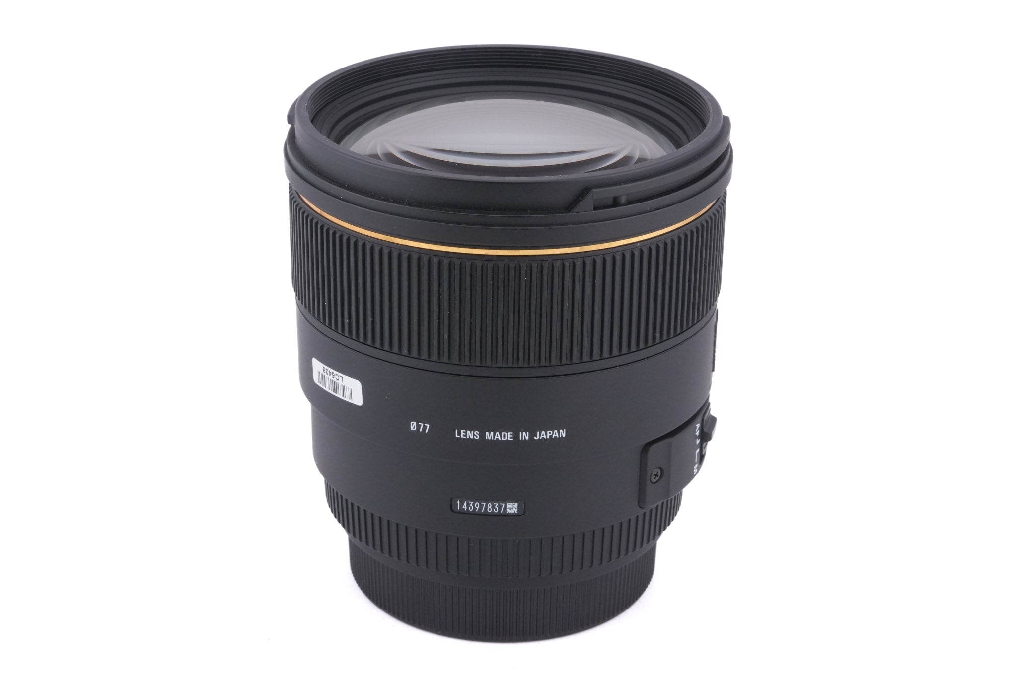 Sigma 85mm f1.4 EX DG HSM