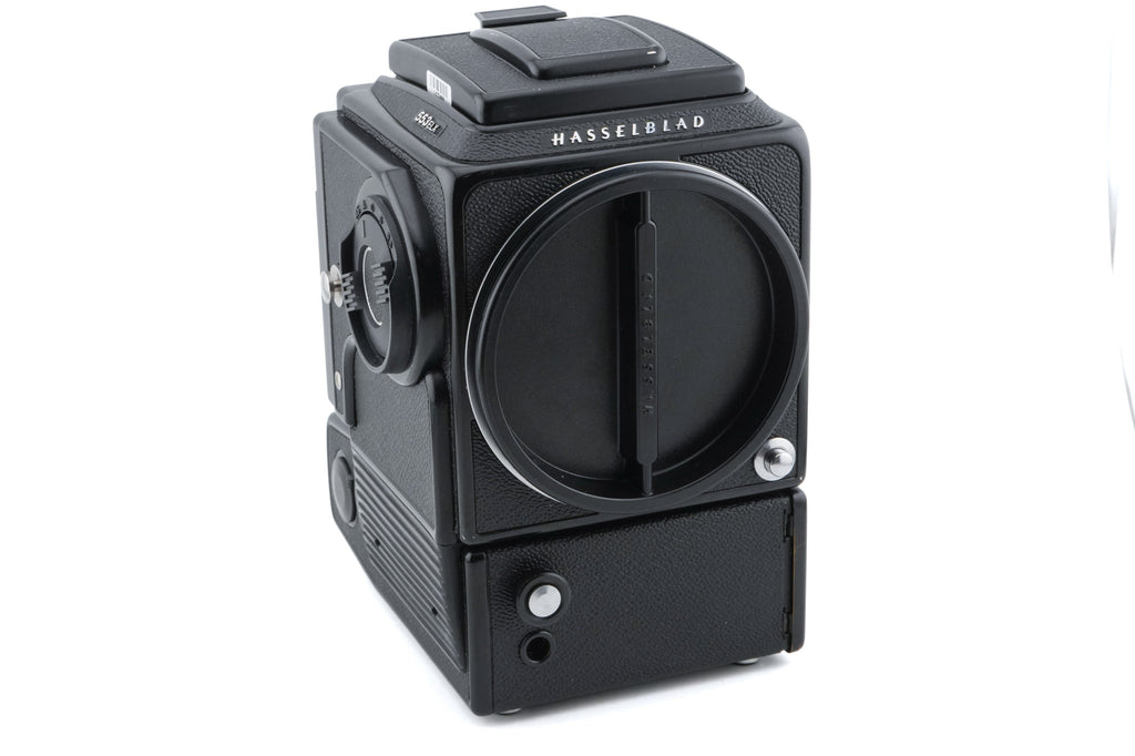 Hasselblad 553ELX (Black, 10221) + Waist Level Finder (New / Black, 42323) + Acute Matte Focusing Screen (42165)