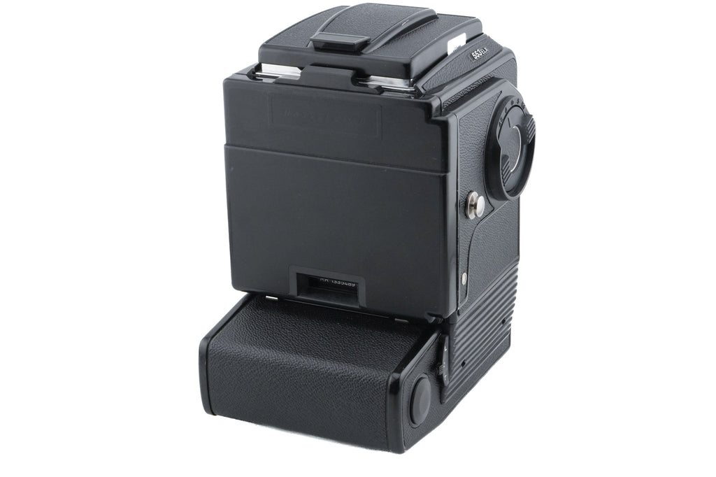 Hasselblad 553ELX (Black, 10221) + Waist Level Finder (New / Black, 42323) + Acute Matte Focusing Screen (42165)