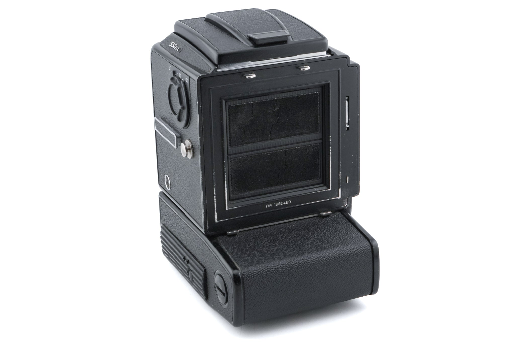 Hasselblad 553ELX (Black, 10221) + Waist Level Finder (New / Black, 42323) + Acute Matte Focusing Screen (42165)
